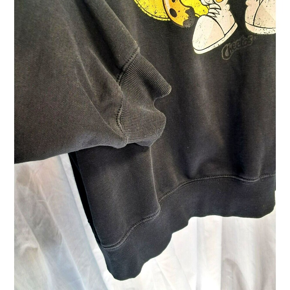 Cheetos Flamin’ Hot Sweatshirt Mad Engine Mens Large Black - Picture 5 of 13